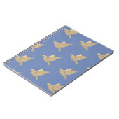 Les colombes, les oiseaux Le Carnet d'art volant (Côté gauche)