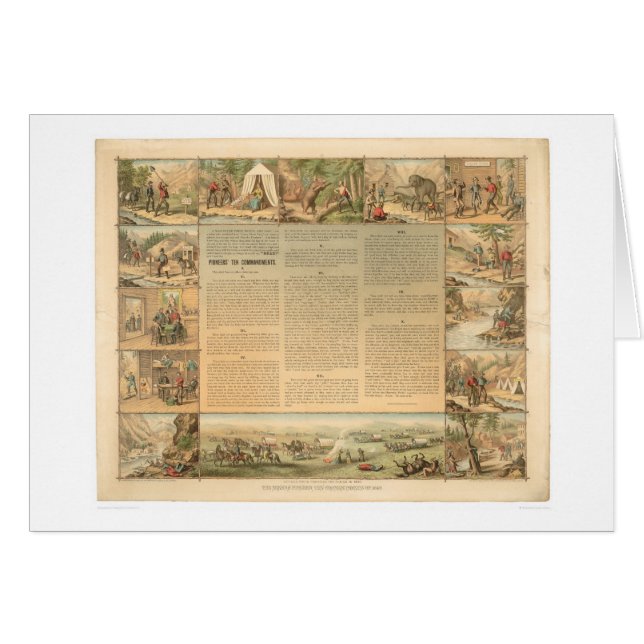 Les commandements du mineur Dix (1081A) (Devant horizontal)