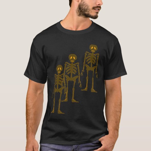 Les conceptions de T-shirt de Halloween ont allumé (Devant)