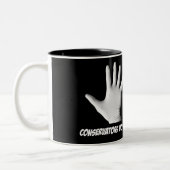 Les Conservateurs Le Font Avec Leurs Gants - Mug (Gauche)
