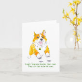 Les Corgis courent la carte rapide (Fleur jaune)