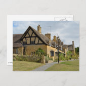 Les cottages de Shakespeare dans la carte postale  (Devant / Derrière)