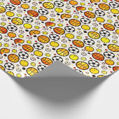 Les couilles ! papier cadeau (Coin)