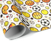 Les couilles ! papier cadeau (Coin rond)