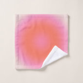 Les Couleurs 04 Gradient Neutre Rose Et Orange (Gant de toilette)