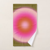 Les Couleurs 05 Aura Olive Et Rose Gradient (Serviette à main)
