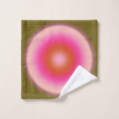 Les Couleurs 05 Aura Olive Et Rose Gradient (Gant de toilette)