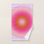 Les Couleurs 06 Lilac Et Rose Gradient Aura (Serviette à main)