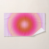 Les Couleurs 06 Lilac Et Rose Gradient Aura (Serviette à main)