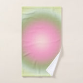 Les Couleurs 07 Gradient roze en groene aura Bad Handdoek (Handdoek)