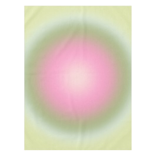 Les Couleurs 07 Gradient roze en groene aura Tafelkleed (Voorkant)