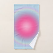 Les Couleurs 08 Aura Rose Et Bleu Gradient (Serviette à main)