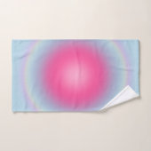 Les Couleurs 08 Aura Rose Et Bleu Gradient (Serviette à main)