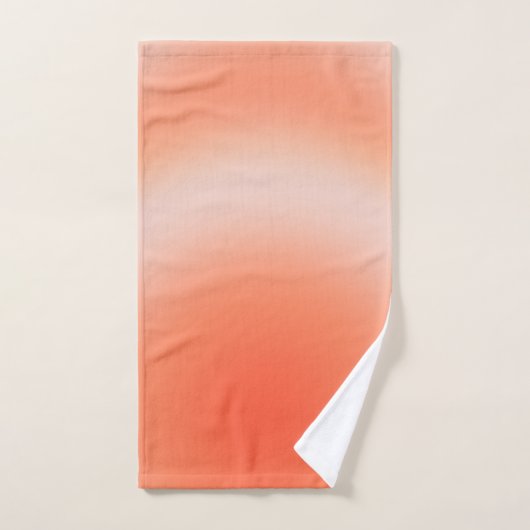 Les Couleurs 09 Dégradé Orange Aura (Serviette à main)