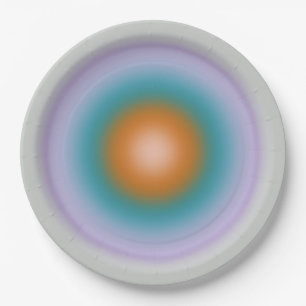 Les Couleurs 10 Heldere Kleurrijke Gradient Aura Papieren Bordje