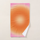 Les Couleurs 11 Dégradé Rose Et Orange (Serviette à main)