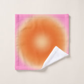 Les Couleurs 11 Dégradé Rose Et Orange (Gant de toilette)