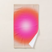 Les Couleurs 12 Dégradé Orange Et Rose (Serviette à main)