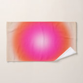 Les Couleurs 12 Dégradé Orange Et Rose (Serviette à main)