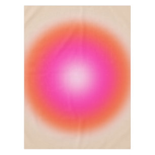Les Couleurs 12 Sinaasappel en roze gradiënt Tafelkleed