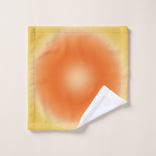 Les Couleurs 13 Rayonnement de soleil (Gant de toilette)