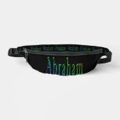 "Les couleurs d'Abraham : un voyage en vert, bleu, (Recto)