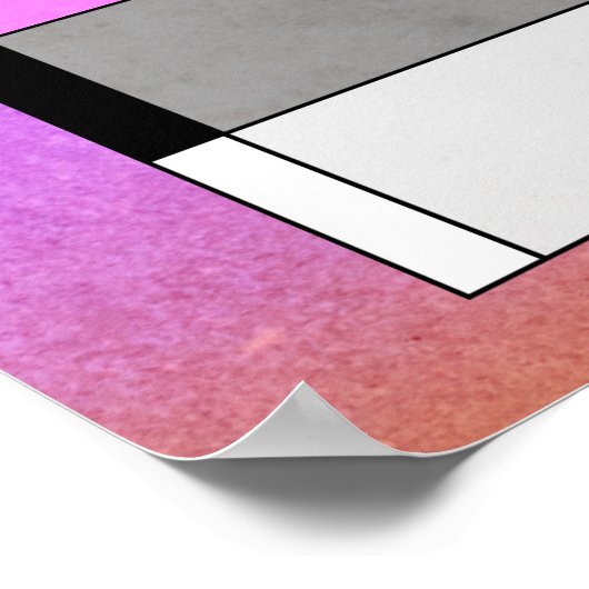 Les Couleurs (de kleuren) Poster (Hoek)