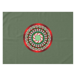 Les couleurs de la nappe de Noël
