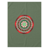 Les couleurs de la nappe de Noël (Devant)