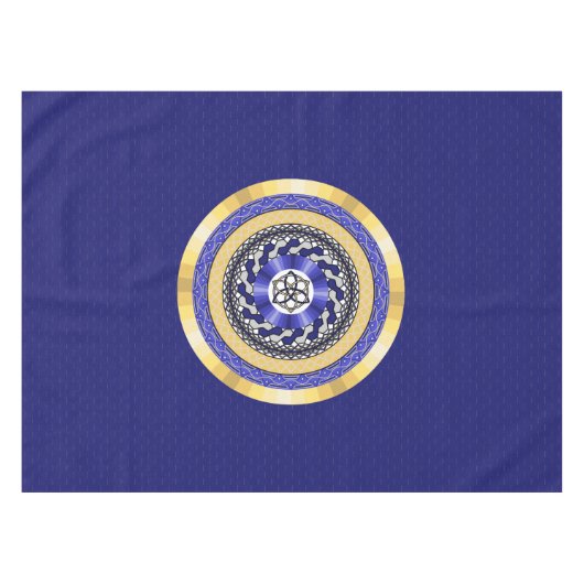 Les couleurs de la nappe du Nouvel An (Devant (Horizontal))