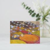 Les Couleurs de la Provence 3: Le Marché d'Aix Briefkaart (Staand voorkant)