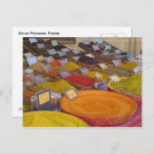 Les Couleurs de la Provence 3: Le Marché d'Aix Briefkaart (Voorkant / Achterkant)