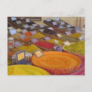 Les Couleurs de la Provence 3: Le Marché d'Aix Briefkaart