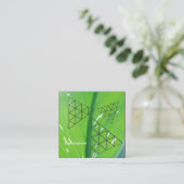 Les couleurs de la Terre des Cartes de visite Carr (Debout devant)