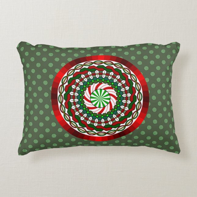 Les couleurs du Coussin de Noël (Devant)