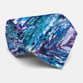 Les couleurs du cravate d'hiver (Roulé)