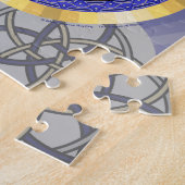 Les couleurs du puzzle du Nouvel An (Côté)