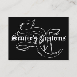 Les coutumes de Smitty - cartes de visite