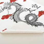 Les couvertures Sherpa, avec design dragon japonai (3/4)