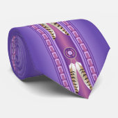 Les cravates des hommes (lavande folle de cheval) (Roulé)