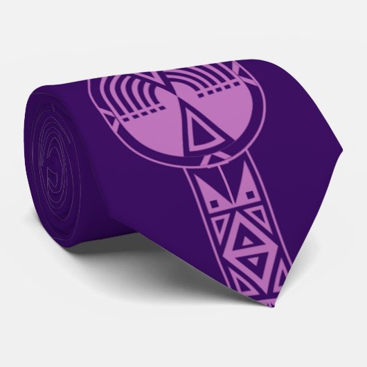 Les cravates des hommes (pourpre de Thunderbird) (Roulé)