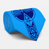 Les cravates des hommes (Thunderbird bleu-clair) (Roulé)