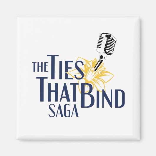 Les Cravates qui lient la saga Logo Magnet (Devant)