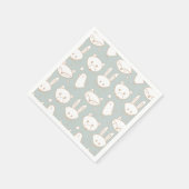 Les créatures boisées | Serviettes en Papier (Coin)