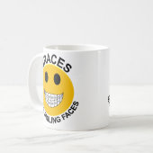 Les croisillons font la tasse de café de sourire (Devant gauche)