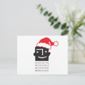 Les croyants de Père Noël de ~ de cartes postales (Debout devant)