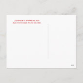 Les croyants de Père Noël de ~ de cartes postales (Dos)