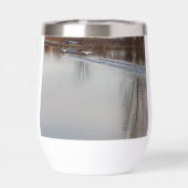 Les cygnes décollent en vol Paruline à vin sans ta (Arrière)