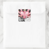 Les cygnes des autocollants d'amour (Sac)