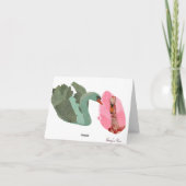 Les cygnes roses et olives grunges ont (Dos)